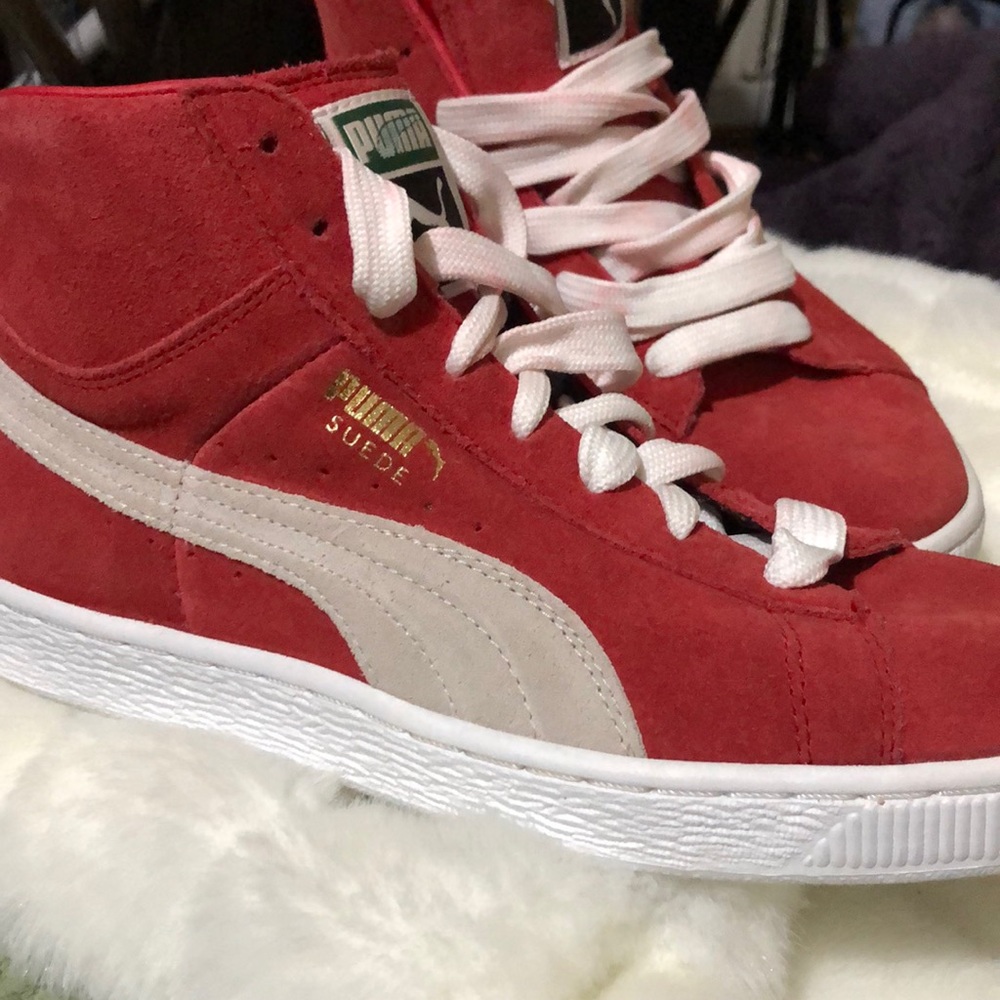 Red Suede Mid XXl Puma